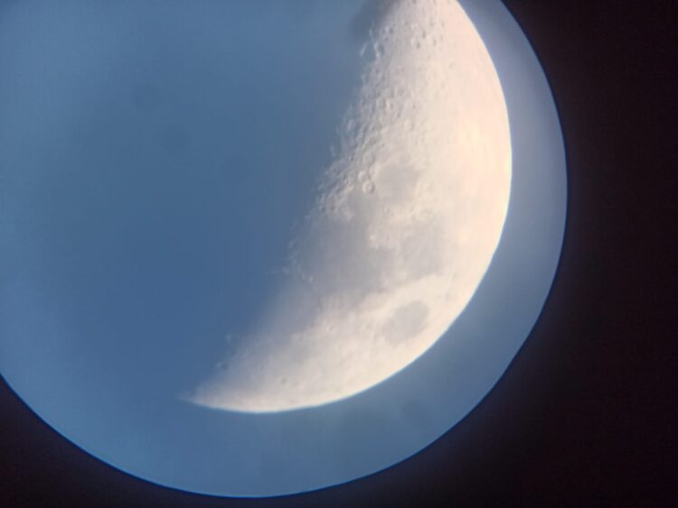 Citra Bulan saat Pelatihan Hisab dan Rukyat Angkatan ke-3