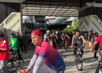 Ponpes Wali Barokah Kediri Peringati Haornas ke-42 dengan Gowes Bersama Puluhan Komunitas