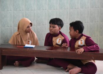 Gema Anak Sholih (GAS) pada Minggu (2812) di Masjid Sabilul Muttaqin, Bronggalan, Surabaya.