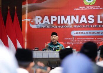 Ketum LDII Ajak Peserta Rapimnas Lakukan Hal Terbaik untuk Organisasi