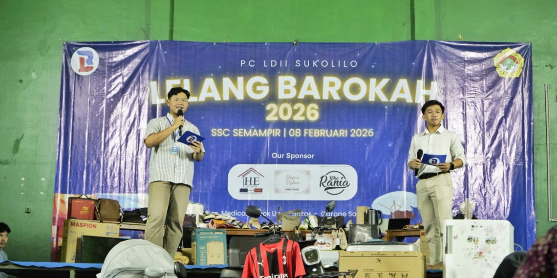 Lelang Barokah PC LDII Sukolilo Perkuat Kepedulian Sosial dan Kekompakan Generasi Muda