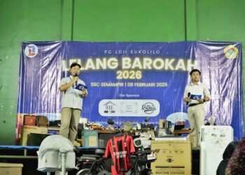 Lelang Barokah PC LDII Sukolilo Perkuat Kepedulian Sosial dan Kekompakan Generasi Muda