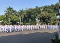 Peringatan Hari Lahir Pancasila yang diselenggarakan Pemerintah Kota Surabaya di Balai Kota Surabaya