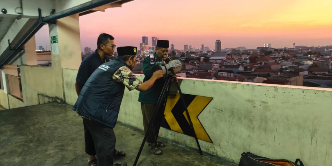 LDII Surabaya Pantau Hilal Rabiulawal 1448 H dari Kaza City Mall