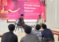 Pemuda DPD LDII Kota Surabaya menggelar seminar bertajuk SAFE PLACE Kenali, Cegah, Lindungi tentang Tindak Pidana Kekerasan Seksual (TPKS), Minggu (2382026), di Masjid Miftahul Huda, Petemon, Surabaya